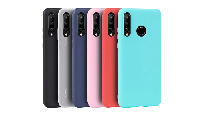Funda Silicona Tacto Suave Colores - HUAWEI