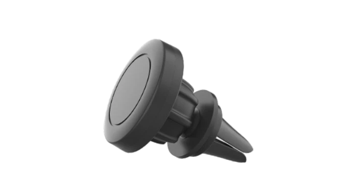 Soporte Para Movil con Placa Iman Airvent Negro