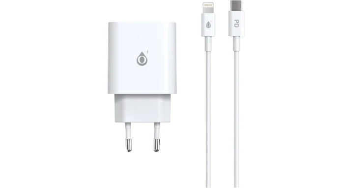 Cargador  Con Cable Tipo C A Iphone 20W