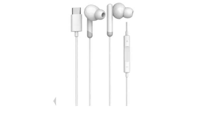 Auricular Tipo C Con Microfono Y Control De Volumen