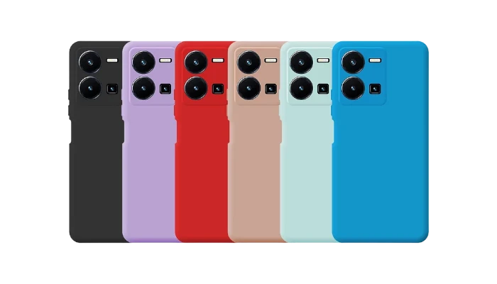 Funda Silicona Tacto Suave Colores - VIVO